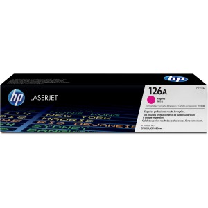 Cartouche toner HP laser 126A magenta CE313A pour Laserjet CP1025 + CP1025nw