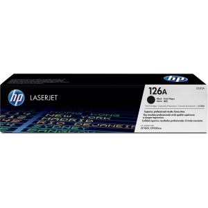 Cartouche toner HP laser 126A noir CE310A pour Laserjet CP1025 + CP1025nw
