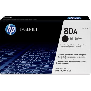 Cartouche toner HP laser 80A noir