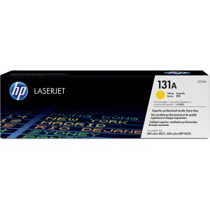 Cartouche toner HP laser 131A jaune CF212A pour Laserjet 200 color M251, MFP M276