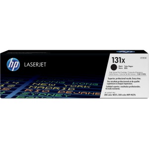 Cartouche toner HP laser 131X black CF210X pour Laserjet 200 color M251, MFP M276