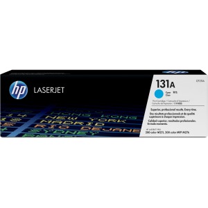 Cartouche toner HP laser 131A cyan CF211A pour Laserjet 200 color M251, MFP M276