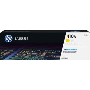 Cartouche toner HP laser 410A jaune CF412A pour Laserjet M452, M477