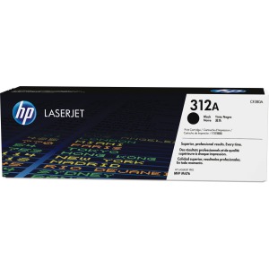 Cartouche toner HP laser 312A noir CF380A pour Laserjet mfp M476