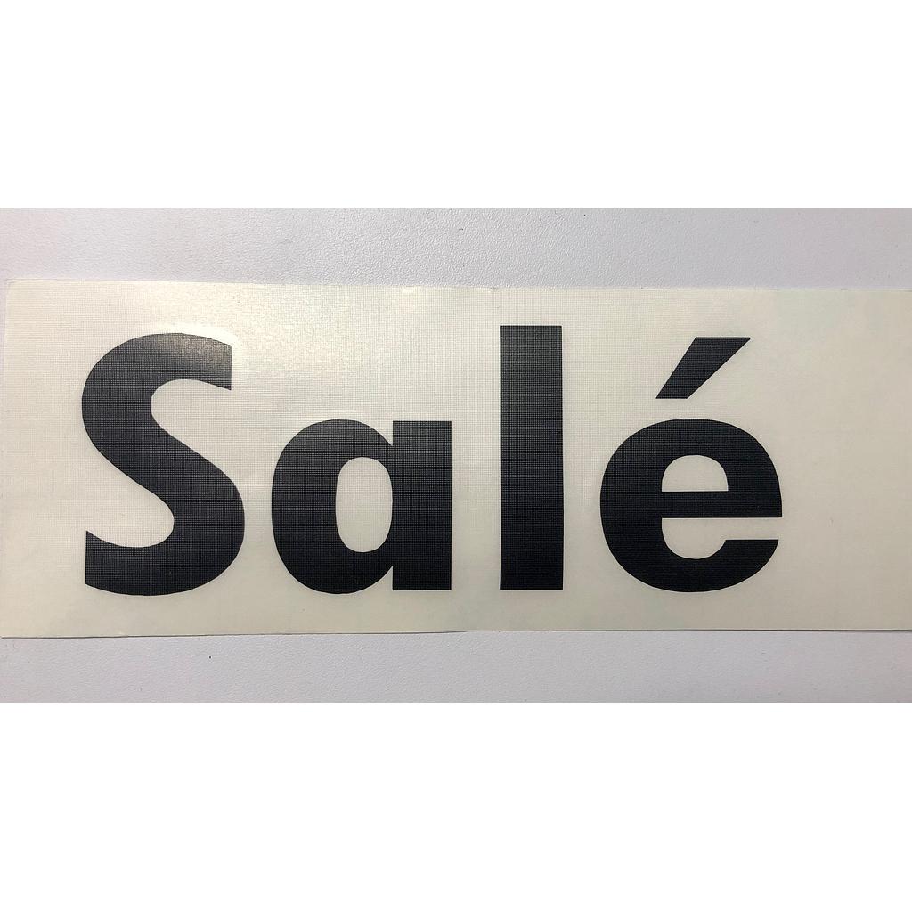 Sticker « salé » noir