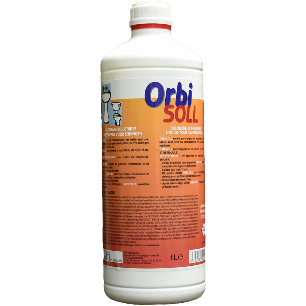 ORBI SOLL Déboucheur professionnel 1L