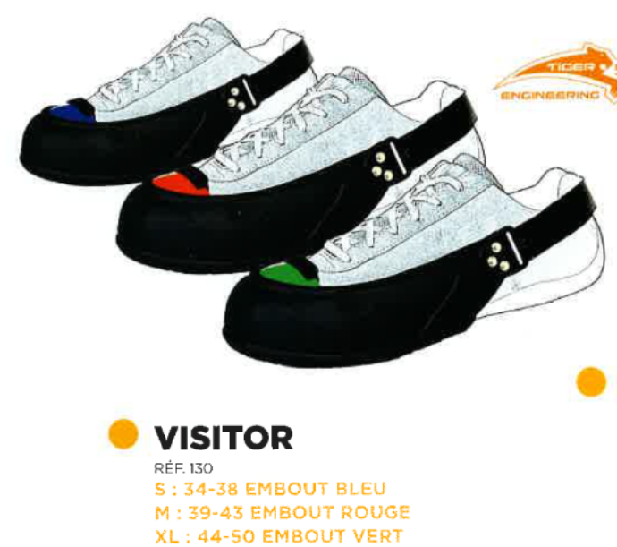 Sur-Chaussure VISITOR TS (du 34 au 38)