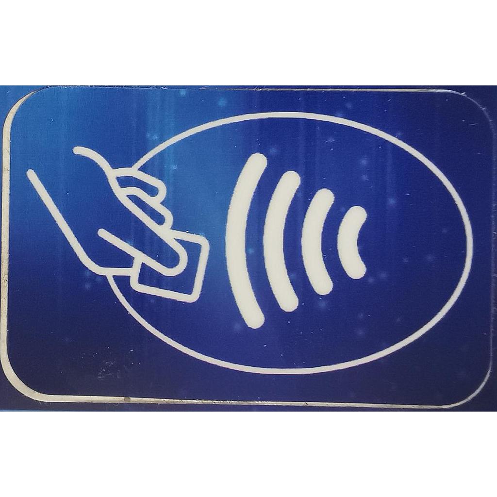 Autocollant SANS CONTACT