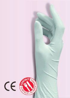 Gants VINYLE Non Poudré jetable, boite de 100 - Taille XL - 9