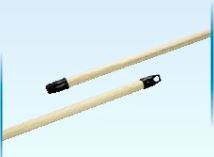 Manche en bois à douille D23 1,30 mètre (pour balai coco 29 cm)
