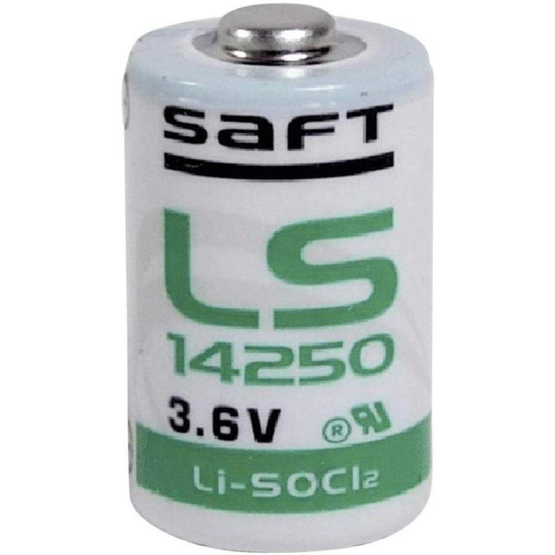 Pile lithium Saft LS14250 3.6 V 1200 mAh spéciale 1/2 LR6 (AA) - 1 pc(s)