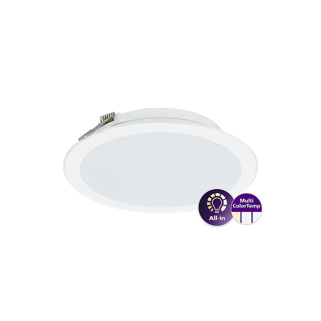 PHILIPS Ledinaire SlimDownlight All in DN065B G4 CCT Switch 19W 2000lm 50000hL65 diam 225 mm