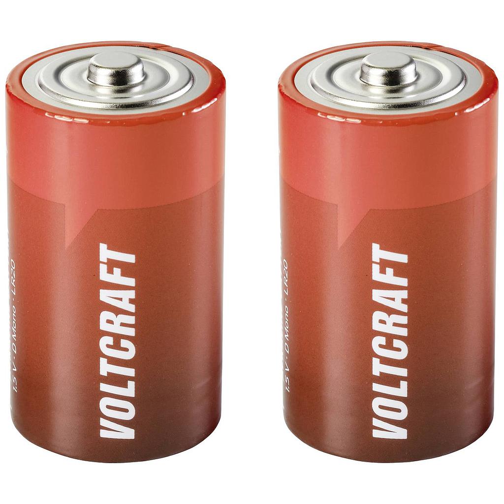 Piles LR 20  (D) 1,5 Volt  2Pcs