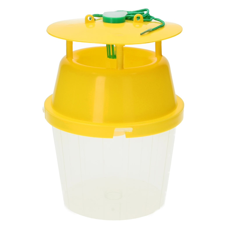 Piège seul Professionnel à Phéromone Funnel Trap Jaune pour les mites alimentaires - Sans phéromone