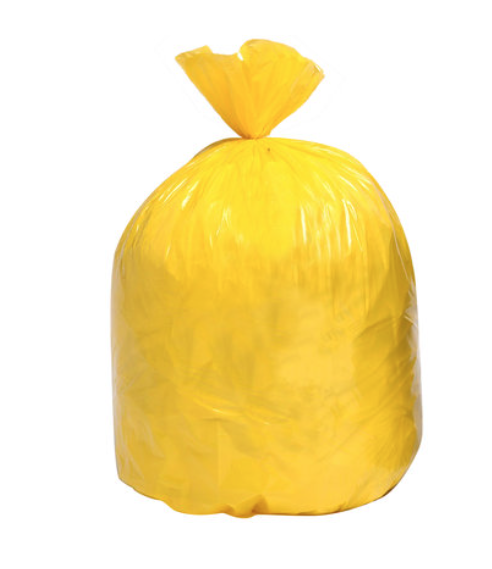 SAC 100L JAUNE 27µ STD PEBD (CARTON de 200 )