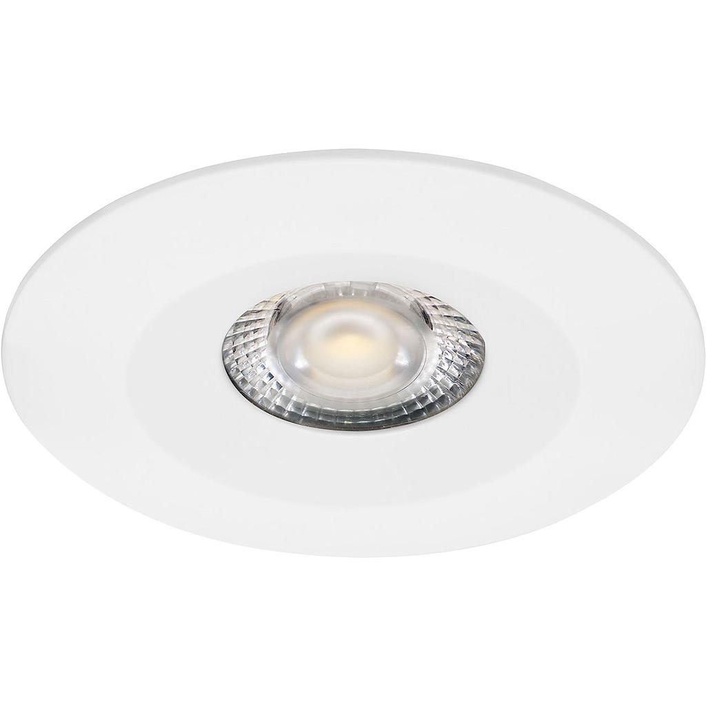 ASPEN - Lampe Encastré rond, fixe, blanc, LED 5,5W 36DEG 500lm 3000/4000K (CCT)
