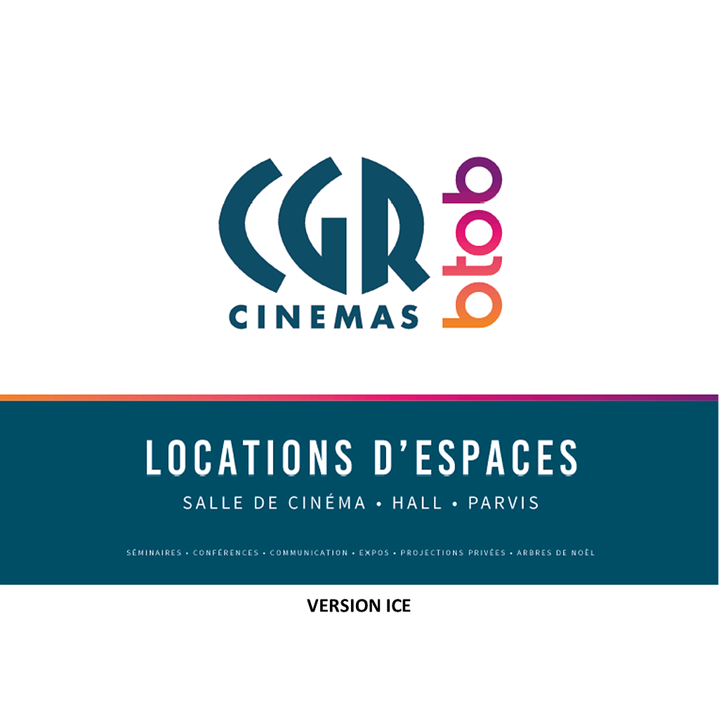 Plaquettes "BtoB" VERSION ICE