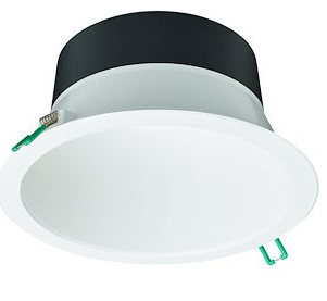 CoreLine Downlight LED D200 IP54 DN142B 840 On/Off UGR25 2100lm 50000h L80