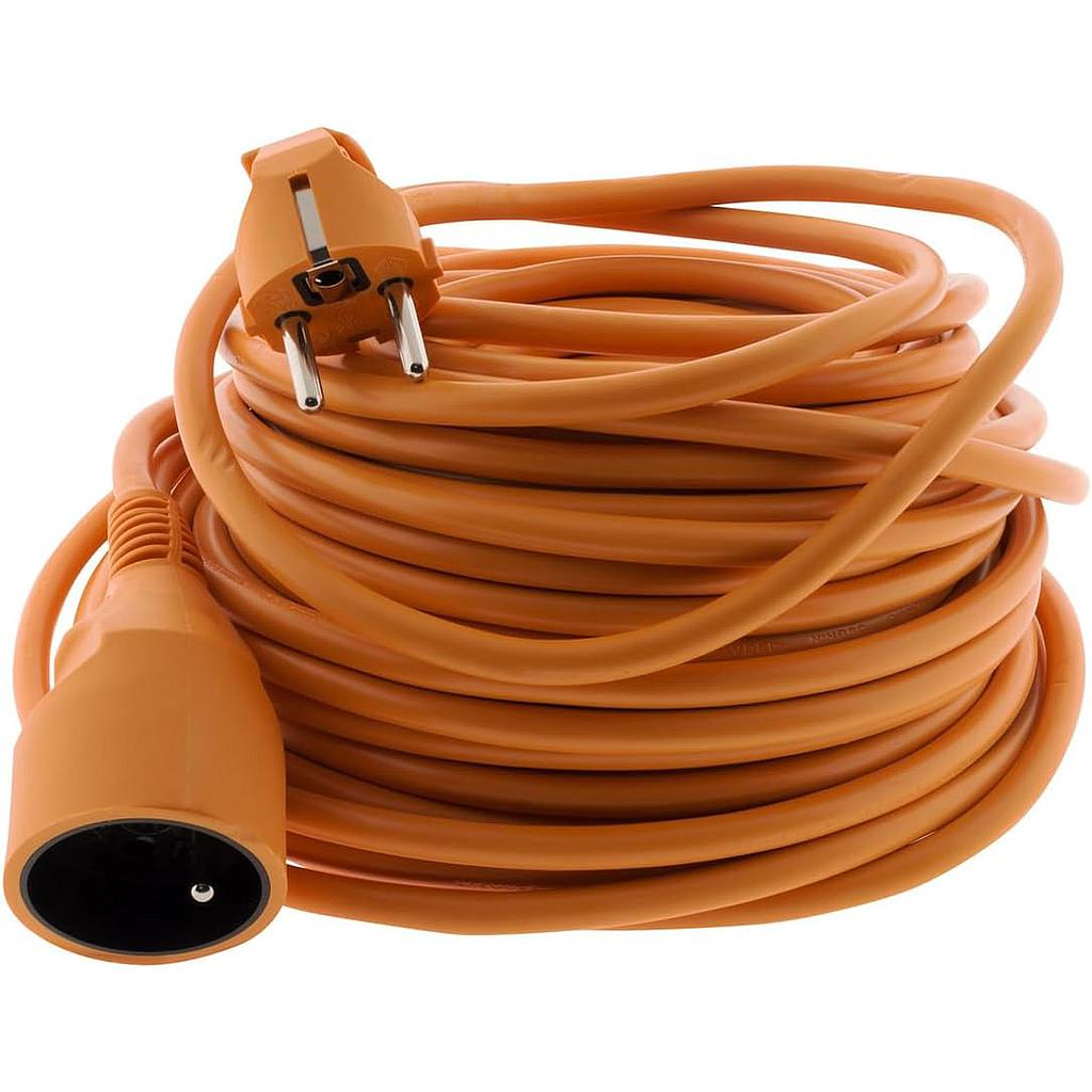 Rallonge electrique 25 metre Orange  16A H 2P+Terre  Orange 